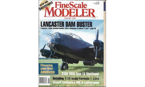 Revista Fine Scale Modeler 1996-01 Lancaster Dam Buster